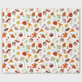 Pilze Geschenkpapier (Flach)