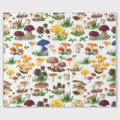 Pilze Geschenkpapier (Flach)