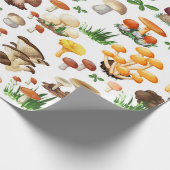 Pilze Geschenkpapier (Ecke)