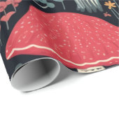 Pilze Geschenkpapier (Rolleneckpunkt)