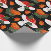 Pilze Geschenkpapier (Ecke)