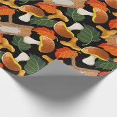 Pilze Geschenkpapier (Ecke)