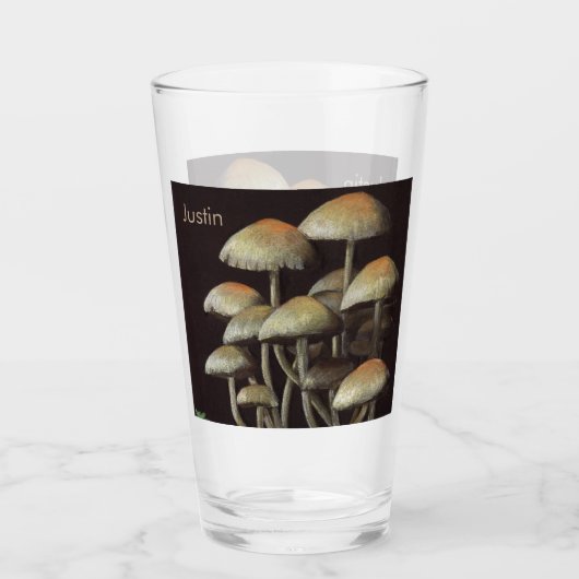 Pilze Glas (Vorderseite)