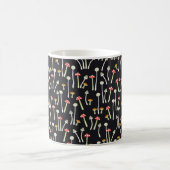 Pilze, Herbst, Muster Kaffeetasse (Mittel)