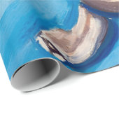 Pilze im blauen Hintergrund, 1929 von Hartley Geschenkpapier (Rolleneckpunkt)