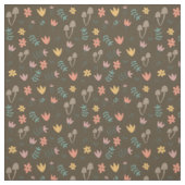 Pilze im Gartenmuster Stoff (Muster)