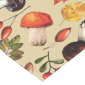 Pilze im Herbst Kurzer Tischläufer (Ecke)