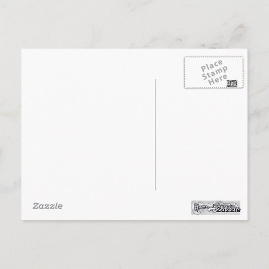 Pilze im Mondschein Postkarte (Rückseite)