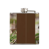 Pilze im Wald Flachmann (Rückseite)