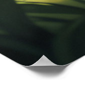 Pilze im Wald Poster (Ecke)