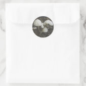Pilze in Stump Stickers (Tasche)