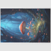 Pilze in Wäldern 3 Dekopapier Seidenpapier (Vorderseite)