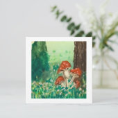 Pilze Karte (Stehend Vorderseite)