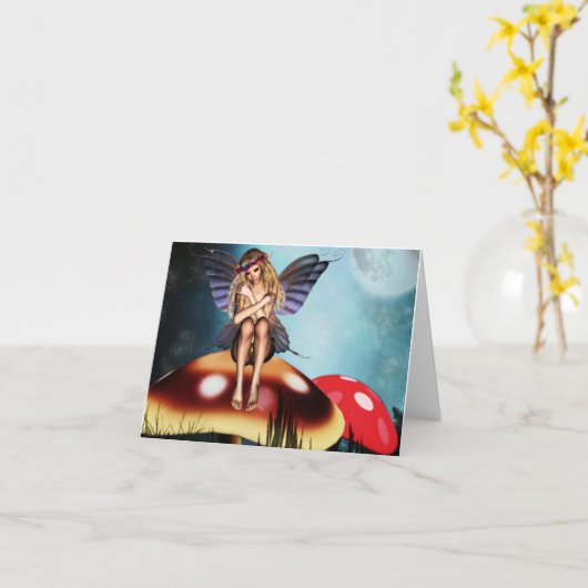 Pilze Karte (Gelbe Blume)