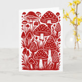 Pilze Karte (Gelbe Blume)