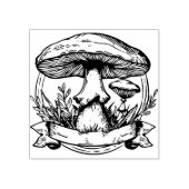 Pilze-Kautschuk-Briefmarke Gummistempel (Prägung)
