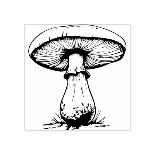 Pilze-Kautschuk-Briefmarke Gummistempel (Prägung)