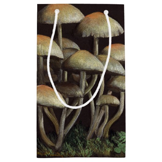 Pilze Kleine Geschenktüte (Rückseite)