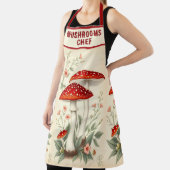 Pilze Koch Fly Agarious Blütenrot und Weiß Schürze (InSitu)