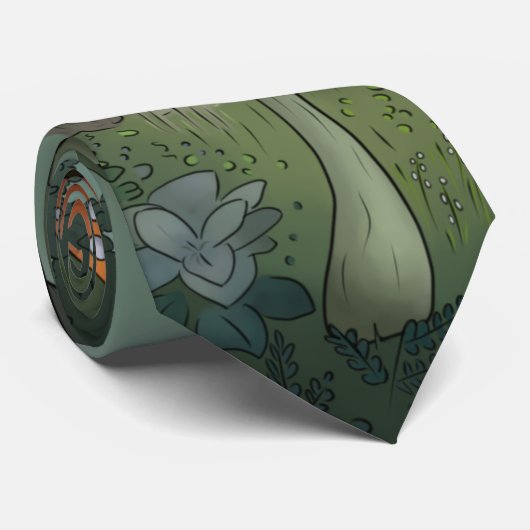 Pilze Krawatte (Gerollt)