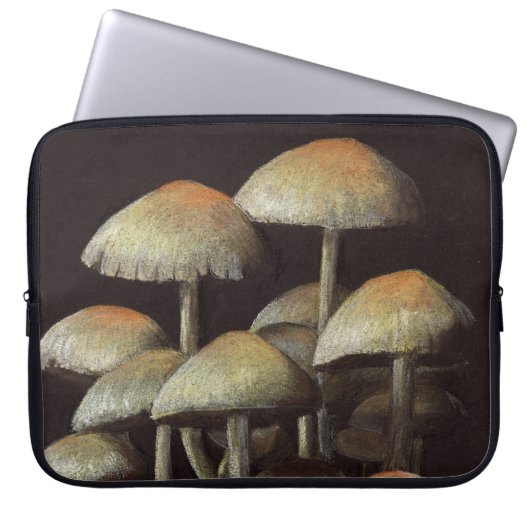 Pilze Laptopschutzhülle (Vorderseite)