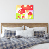 Pilze Leinwanddruck (Insitu (Schlafzimmer))