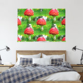 Pilze Leinwanddruck (Insitu (Schlafzimmer))