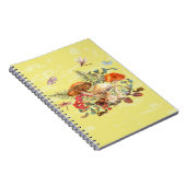 Pilze, Libellen, Motten und Schnecken Notizblock (Rechte Seite)