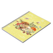 Pilze, Libellen, Motten und Schnecken Notizblock (Linke Seite)