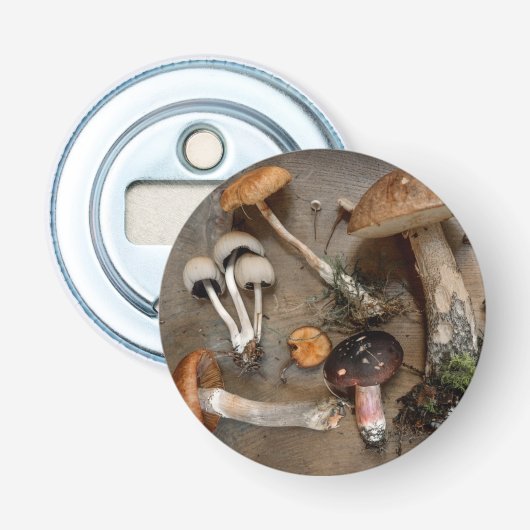 Pilze Liebe Fungi Flaschenöffner (Vorderseite)