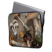 Pilze Liebe Fungi Laptopschutzhülle (Vorderseite Links)