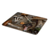 Pilze Liebe Fungi Schneidebrett (Ecke)