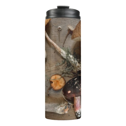 Pilze Liebe Fungi Thermosbecher (Vorderseite)