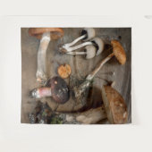 Pilze Liebe Fungi Wandteppich (Vorderseite (Horizontal))