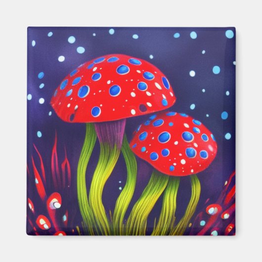 Pilze Magnet (Vorne)