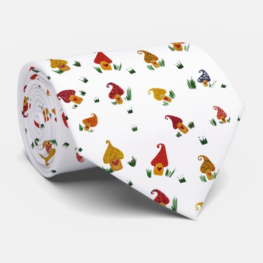 Pilze mit herzlicher Krawatte (Gerollt)