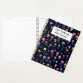 Pilze mit Whimsischer Blume Personalisiert Planer (Anzeige)