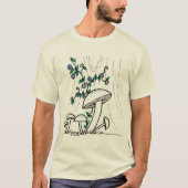 Pilze & Morgengläserchen Shirt (Vorderseite)