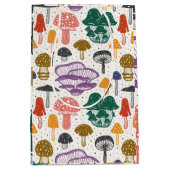 Pilze Mykologe botanische Ästhetik Mittlere Geschenktüte (Vorderseite)