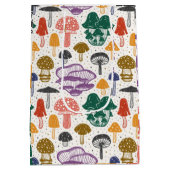 Pilze Mykologe botanische Ästhetik Mittlere Geschenktüte (Rückseite)