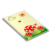 Pilze Notizblock (Rechte Seite)