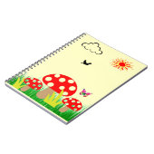 Pilze Notizblock (Linke Seite)