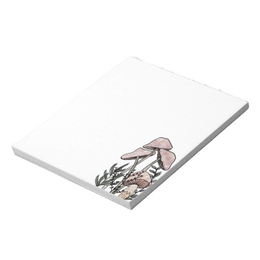 Pilze  notizblock (Rotiert)