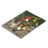 Pilze Notizblock (Linke Seite)