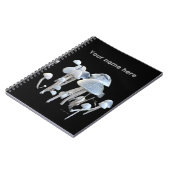 Pilze Notizbuch Notizblock (Linke Seite)