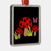 Pilze Ornament Aus Metall (Rechts)