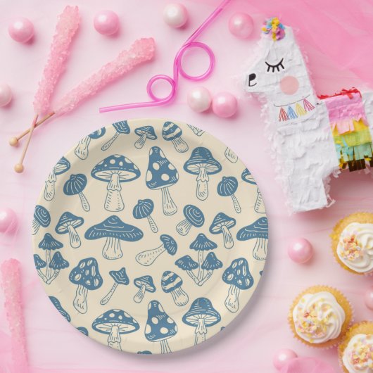 Pilze pappteller (Party)