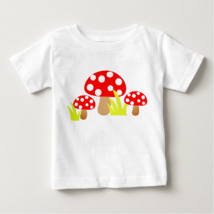 Pilze, Pilze, Pflanze Baby T-shirt