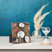 Pilze & Pine Cones Fotoplatte (InSitu)