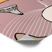 Pilze Poster (Ecke)